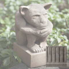 Campania Sitting Gargoyle