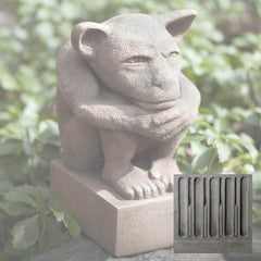 Campania Sitting Gargoyle