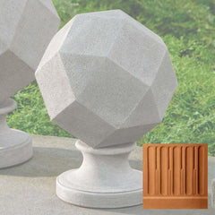 Campania Polyhedron Finial