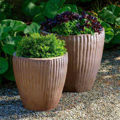 Photo of Han Planter - Natural Rustic - Set of 4 - Exclusively Campania