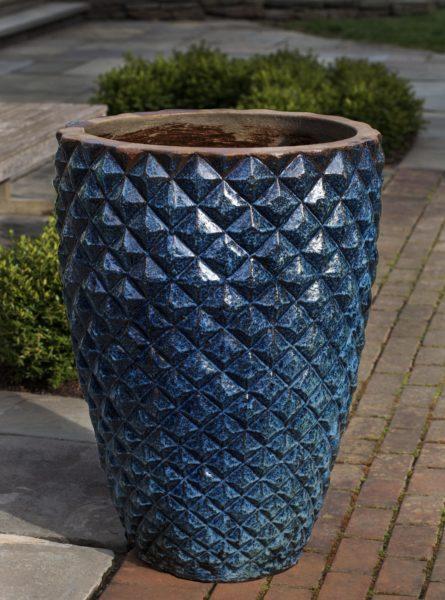 Photo of Campania Facet Planter Tall - Exclusively Campania