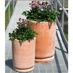 Photo of Campania Posada Planter - Terra Cotta - Set of 2 - Exclusively Campania