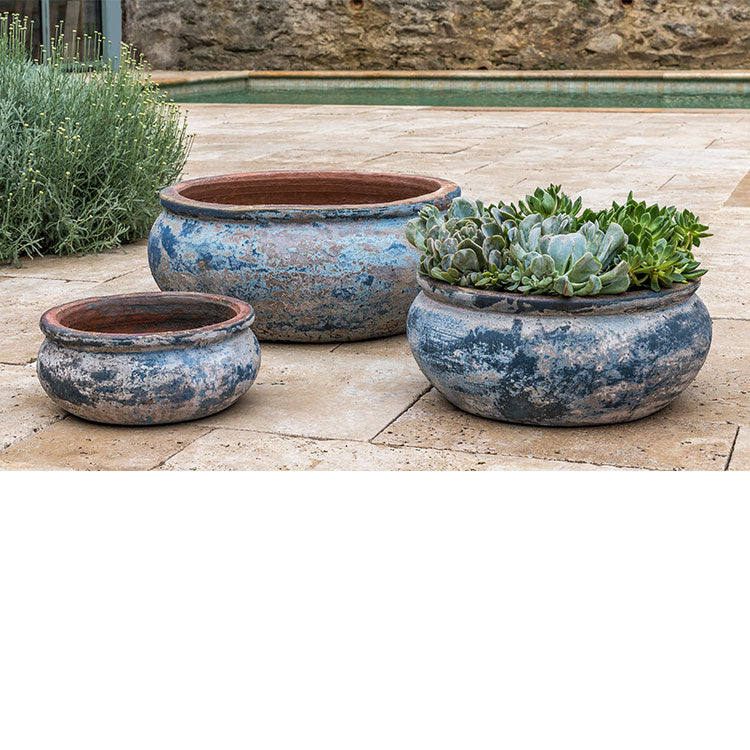 Photo of Campania Candida Planter - Vicolo Mare - Set of 3 - Exclusively Campania