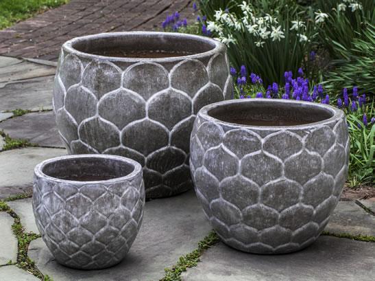 Photo of Campania Pina Planter - Set of 3 - Exclusively Campania