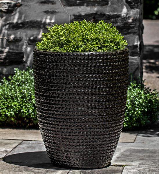 Photo of Campania Tall Sisal Weave Planter - Set of 3 - Exclusively Campania