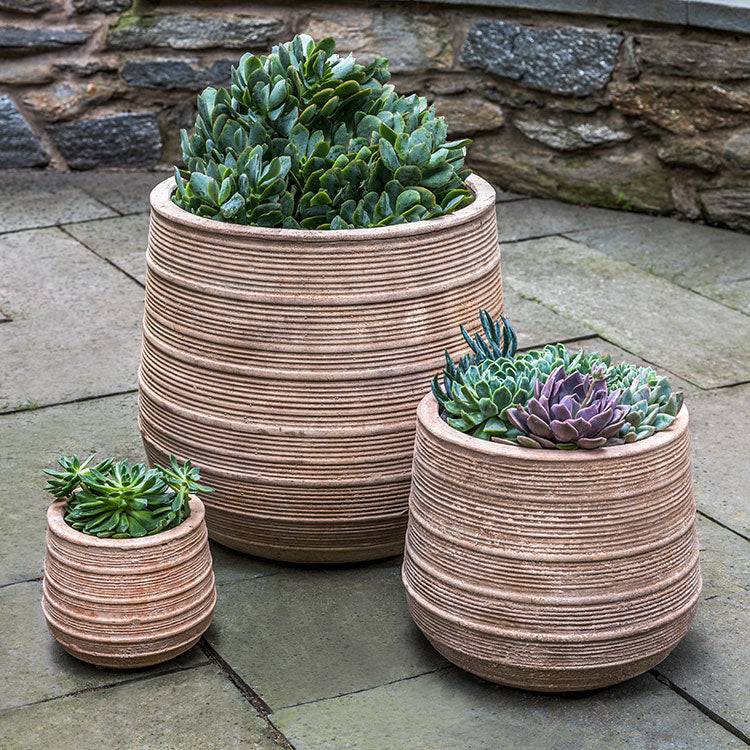 Photo of Campania Madera Planter Set of 3 - Exclusively Campania