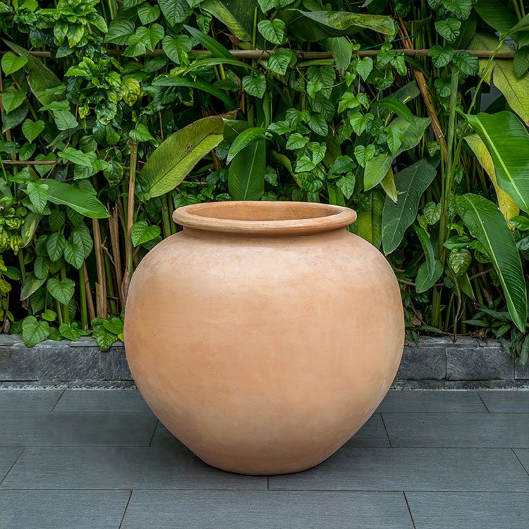 Photo of Campania De Vesian Jar - Terra Cotta - Exclusively Campania