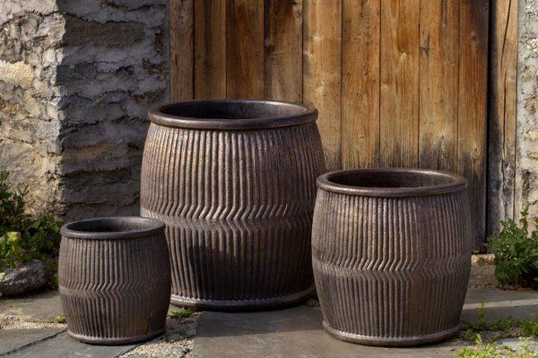 Photo of Campania Rain Barrel - Set of 3 - Exclusively Campania