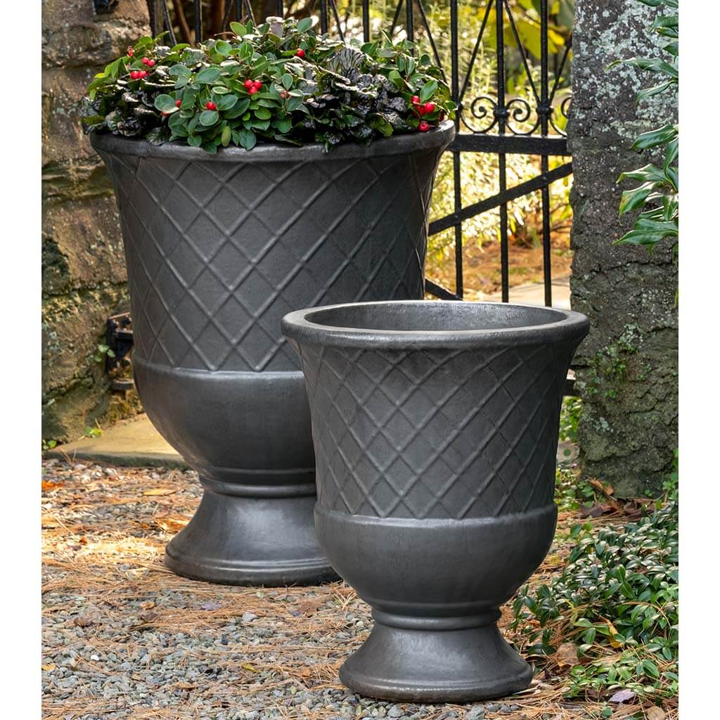 Photo of Campania Pomezio Urn Set of 2 - Exclusively Campania