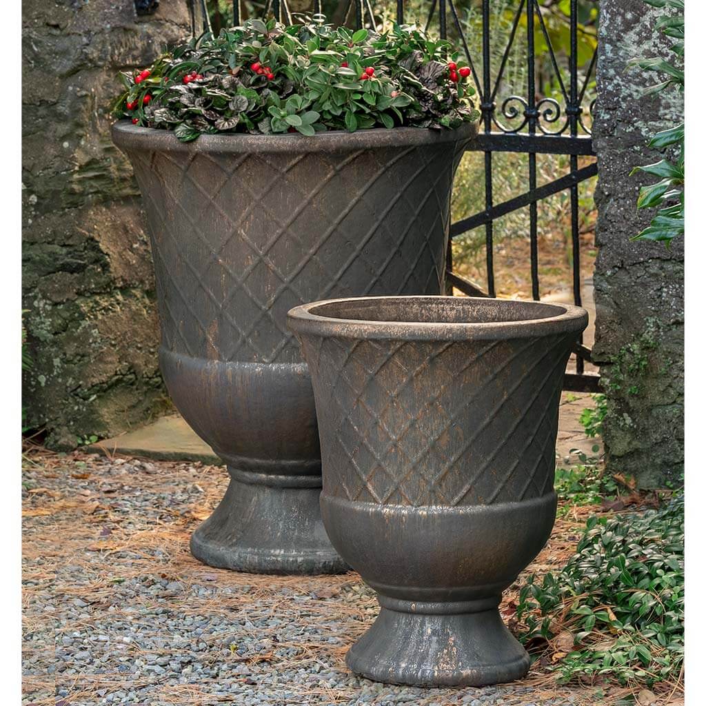 Photo of Campania Pomezio Urn Set of 2 - Exclusively Campania