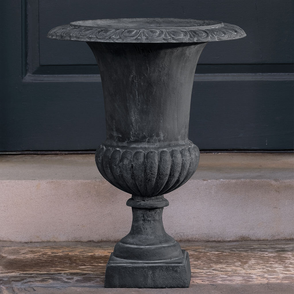 Photo of Campania Glasgow and Tall Wickford Urns - Exclusively Campania