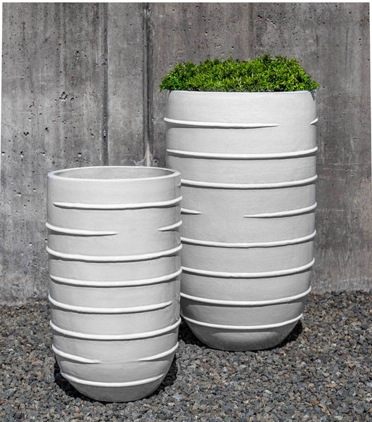 Paraiso Ceramic Planters Verdigris Green