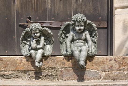 Photo of Campania Sitting Cherubs - Exclusively Campania