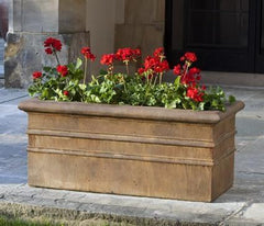 Photo of Campania Classic Rolled Rim Window Box - Exclusively Campania