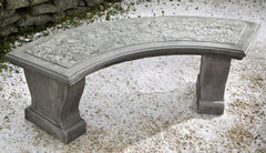 Photo of Campania Curved Leaf Bench - Exclusively Campania