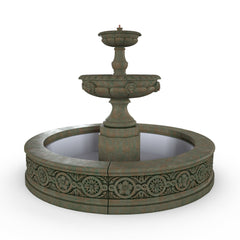 Photo of Campania Parisienne Two Tier Fountain - Exclusively Campania