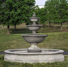 Photo of Campania Fonthill Fountain in Basin - Exclusively Campania