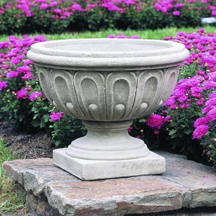 Photo of Campania Longwood Fluted Urn - Exclusively Campania