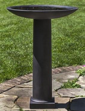 Photo of Campania Metropolitan Birdbath - Exclusively Campania