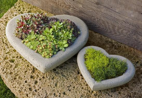 Photo of Campania Heart Planters - Exclusively Campania