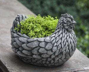 Photo of Campania Chicken Planter - Exclusively Campania