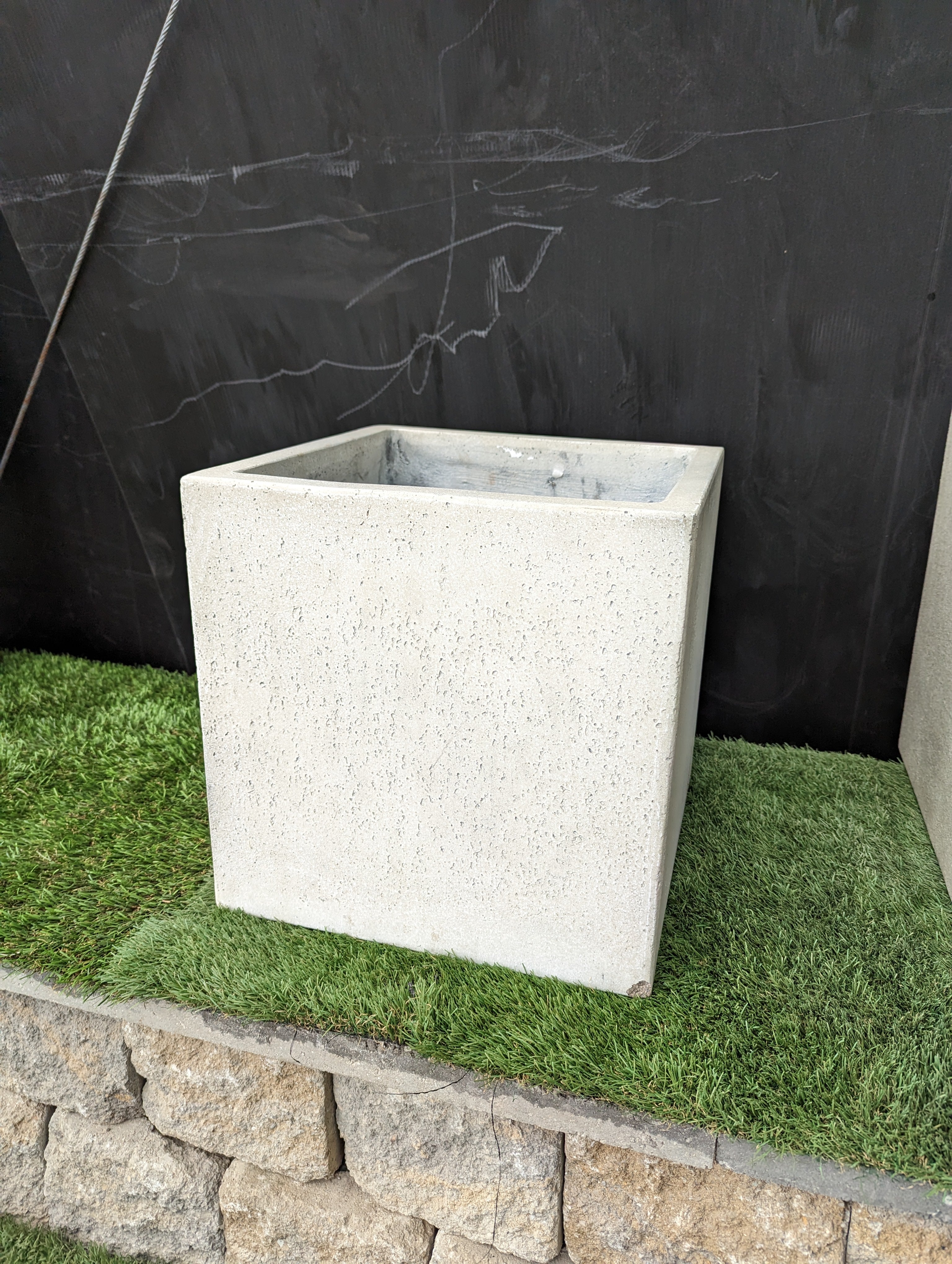 Photo of Campania Laguna Square Planter Medium - Clearance - Exclusively Campania