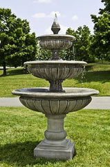 Photo of Campania Three Tier Longvue Fountain - Exclusively Campania
