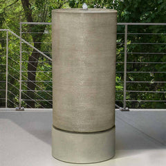 Photo of Campania Tall Cylinder Fountain - Exclusively Campania